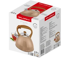 Florina Virdulys nerūdijančio plieno Florina Frank 2,5 l, rudos spalvos