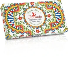 Florinda Baltas Oranžinis Blossom Vegan Drėkinantis Kvepiantis Muilas Kūnui, 100 g