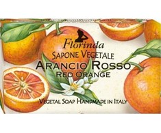 La Dispensa Florinda muilas augalinis, rankų darbo, parfumuotas, Raudonojo Apelsino aromato, 100 g
