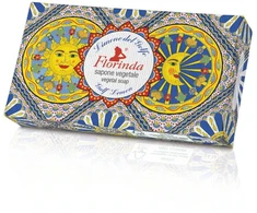 Florinda Gulf Lemon vegan drėkinantis kvapusis muilas kūnui, 100 g