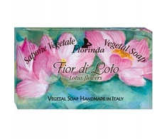 Florinda Lotus Flower Vegan Hydrating Scented Soap Bar Body, 100 g