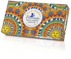 Florinda Mandarin Wood veganiškas drėkinamasis kvepiantis muilas kūnui, 100 g