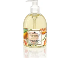 Florinda Raudona Oranžinis Citrus Cleansing &amp; Refreshing Liquid Soap Hands Face &amp; Body, 500 ml