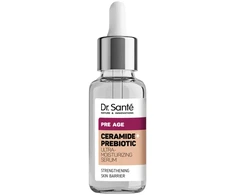 Floslek Dr. Sante Pre Age Ceramide + Prebiotic Serum drėkinantis veido serumas brandžiai odai 30 ml