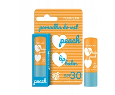 Floslek Lip Care Peach pomadka do ust SPF30 4g