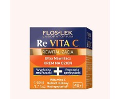 FLOSLEK Ulitra C Ultra kremas drėkiklis dienai 45 + 50 ml