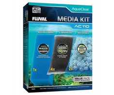 Fluval Medijos rinkinys, AC110 filtro įdėklų rinkinys