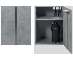 Fluval Spintelė komplektui Siena 160, betonas, 55 x 55 x 73 cm
