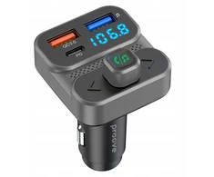 FM siųstuvas „Bluetooth 5.3“ automobilinis įkroviklis, USB C tipo, PD, 36W, Proove / FMLX20120003 / LUXOR SE