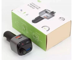 FM siųstuvas Bounn FM siųstuvo automobilinis įkroviklis QC3.0+PD20W