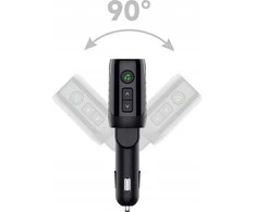 FM siųstuvas LTC „BLUETOOTH“ SIŲSTUVAS V5.3 SU GN. CIGAREČIŲ ŽIEBTUVŲ 120 W AKUMULIATORIAUS ĮKŪRIMO MATUOKLIS QC3.0+ C TIPO (PD 20 W)