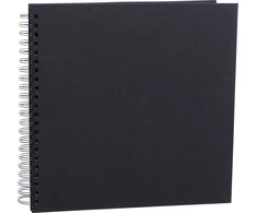 Focus Focus Essence Wire-O 30x30 Juodas w. Juodas Sheets