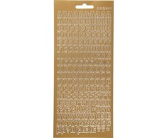 Focus Focus Stickers Gold Letters Design 2