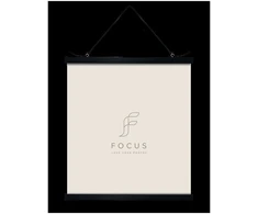 Focus Poster Hanger Magnetic Juodas 71cm