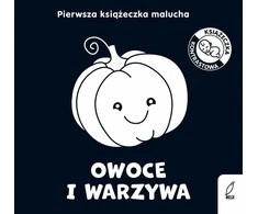 Foksal Vaisiai ir daržovės. Pirmoji knyga mažyliui. Didelio kontrasto knygos.