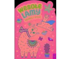 Foksal spalvoti ir piešiniai Happy Llamas 95001