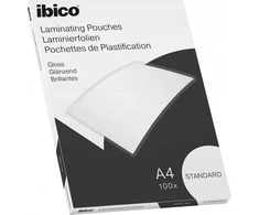 Ibico A4 125 mikronų standartinė laminavimo plėvelė