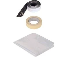 Wolfcraft Dažymo folija WOLFCRAFT DUST PROTECTION KIT - 1,25 X 2,20 M WF4005000 WOLFCRAFT