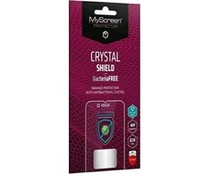 MyScreen MS CRYSTAL BacteriaFREE Samsung Galaxy Tab Active Pro T545 plėvelė juodas Full Glue