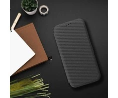 Oem FOLIO Side Magnet book dėklas skirtas Xiaomi Redmi Note 14 5G pilkos spalvos