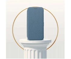 Dėklas Oem Flip case for iPhone 14 PRO Folio Side Magnet mėlynas