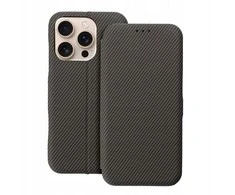 Dėklas Oem Flip case for iPhone 16 PLUS Folio Side Magnet ruda