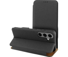 Oem FOLIO Side Magnet book dėklas skirtas Xiaomi Redmi Note 14 5G pilkos spalvos