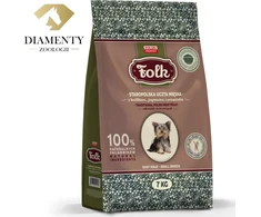 FOLK Small breeds Traditional polish meat feast with rabbit, ėriena and quail – sausas Maistas šunims – 7kg
