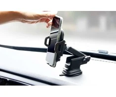 Siurbtuko automobilinio telefono laikiklis Foneng CP13 (juodas)