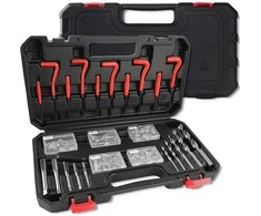 Forcekraft Sriegių remonto rinkinys, 131 dalių sriegikliai M5-M12