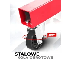 Forcekraft Dirbtuvių kranas 2t hidraulinis sulankstomas keltuvas (maks. strėlės ilgis: 1010mm, kėlimo aukštis 2060mm) (2 pakuotės)