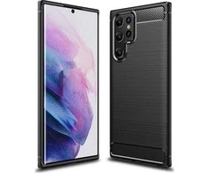 Forcell Oem CARBON dėklas skirtas Samsung Galaxy S22 Ultra juodos spalvos