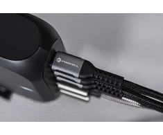 Cable USB A to Lightning Forcell F-Energy 2,4A 12W Cafule 3 m C257 juodas