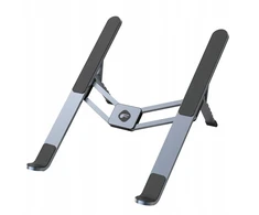 Desk holder for laptop / tablet foldable Forcell F-Grip Fold Stand H Pro pilka