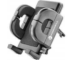 Car phone holder Forcell F-Grip Regular air vent juodas