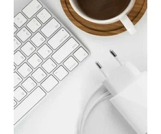 Įkroviklis Forcell (1xUSB-C 3A 25W) baltas