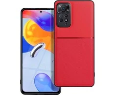 Forcell Oem NOBLE dėklas skirtas Xiaomi Redmi Note 11 Pro / 11 Pro 5G red