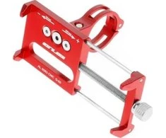 Forcell GUB bike holder for mobile phone G85 Aliuminio red