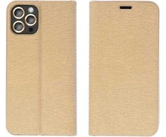 Dėklas Forcell Oem LUNA Book Gold skirtas Samsung Galaxy A13 5G / A04S aukso spalvos