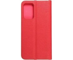 Dėklas Forcell Oem LUNA Book Gold skirtas Samsung Galaxy A52 5G / A52 LTE ( 4G ) / A52s 5G raudonas
