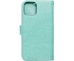 Dėklas Forcell Oem Flip case for iPhone 13 Mezzo Book medžio žalias