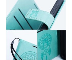 Forcell Oem MEZZO Book dėklas skirtas Samsung Galaxy A52 5G / A52 LTE ( 4G ) / A52s 5G dreamcatcher žalios spalvos
