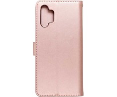 Forcell Oem MEZZO Book dėklas skirtas Samsung Galaxy A33 5G medžio rožinio aukso spalvos