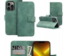 Forcell Oem TENDER Book dėklas skirtas Samsung Galaxy S22 žalios spalvos
