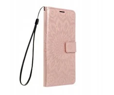 Forcell Oem MEZZO Book dėklas skirtas Samsung Galaxy A26 5G mandala rožinio aukso spalvos