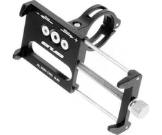Dėklas Forcell GUB bike holder for mobile phone G85 Aliuminio juodas