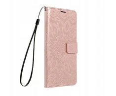 Forcell Oem MEZZO Book dėklas skirtas Samsung Galaxy A36 5G mandala rožinio aukso spalvos