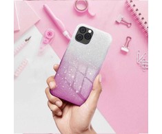Forcell Oem SHINING Dėklas skirtas Samsung Galaxy A52 5G / A52 LTE ( 4G ) / A52S skaidrus rožinės spalvos
