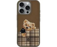 Forcell Inne ZUCK BEAR dėklas DARREN suderinamas su MagSafe 16 šampano spalvos auksiniu