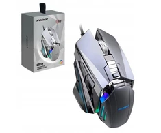 Forev pelė kompiuterinė gaminginė su laidu pilka FV-507 (37348)